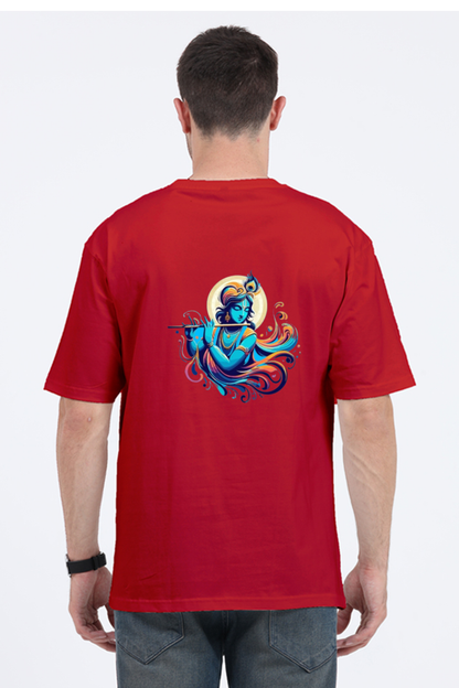 Oversized Unisex Krishna T Shirt.