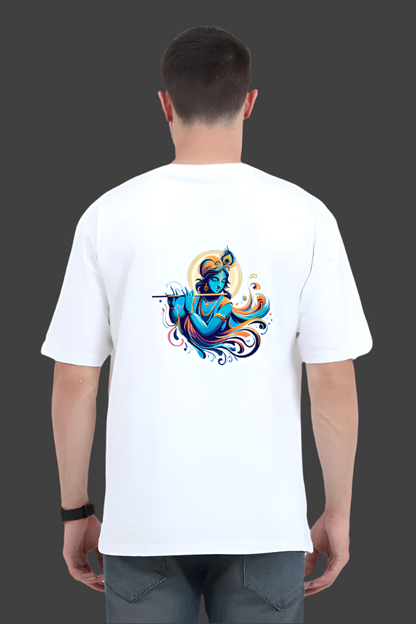 Oversized Unisex Krishna T Shirt.