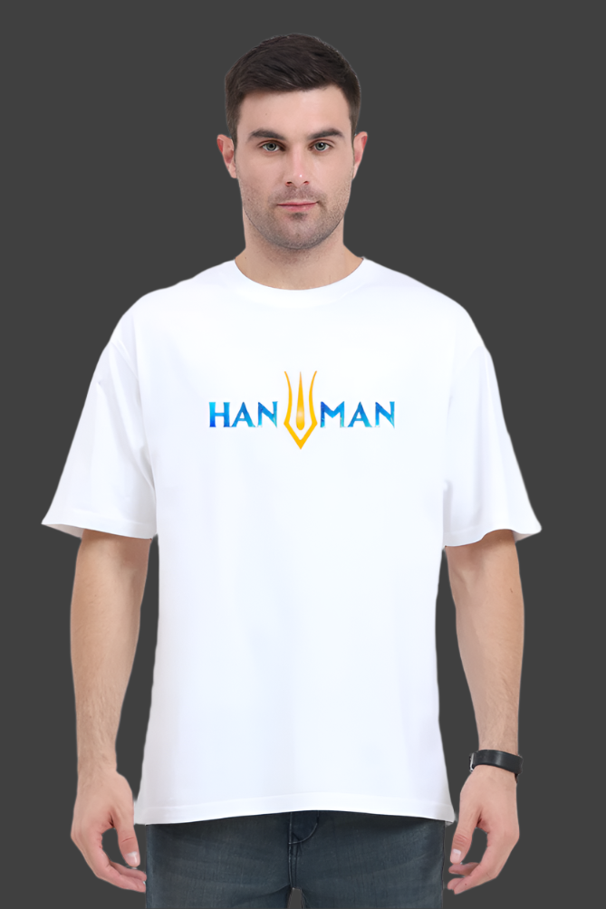 Oversized Unisex Hanuman T Shirt.