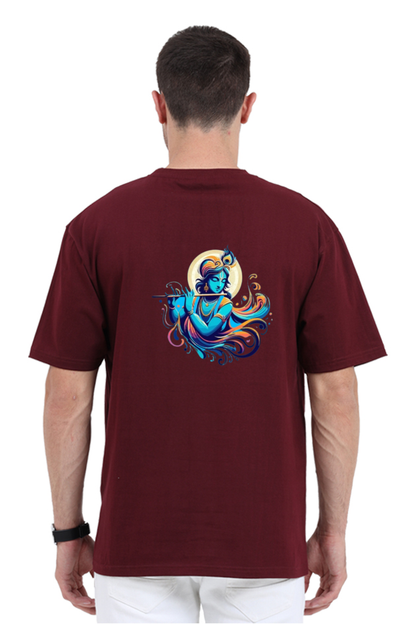 Oversized Unisex Krishna T Shirt.