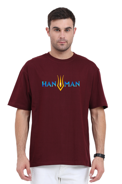 Oversized Unisex Hanuman T Shirt.