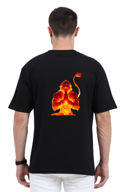 Oversized Unisex Jai Hanuman T Shirt.