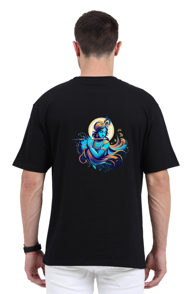 Oversized Unisex Krishna T Shirt.