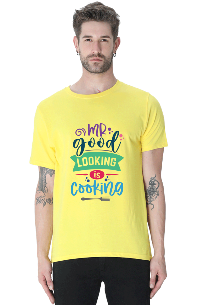 Regular Fit T Shirt- Mr. Good Looking