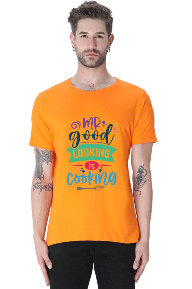 Regular Fit T Shirt- Mr. Good Looking