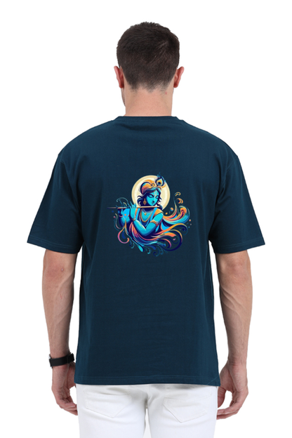 Oversized Unisex Krishna T Shirt.