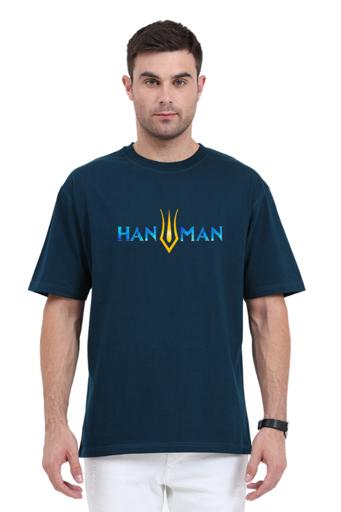 Oversized Unisex Hanuman T Shirt.