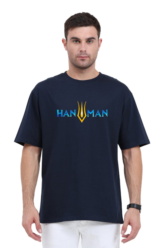 Oversized Unisex Hanuman T Shirt.