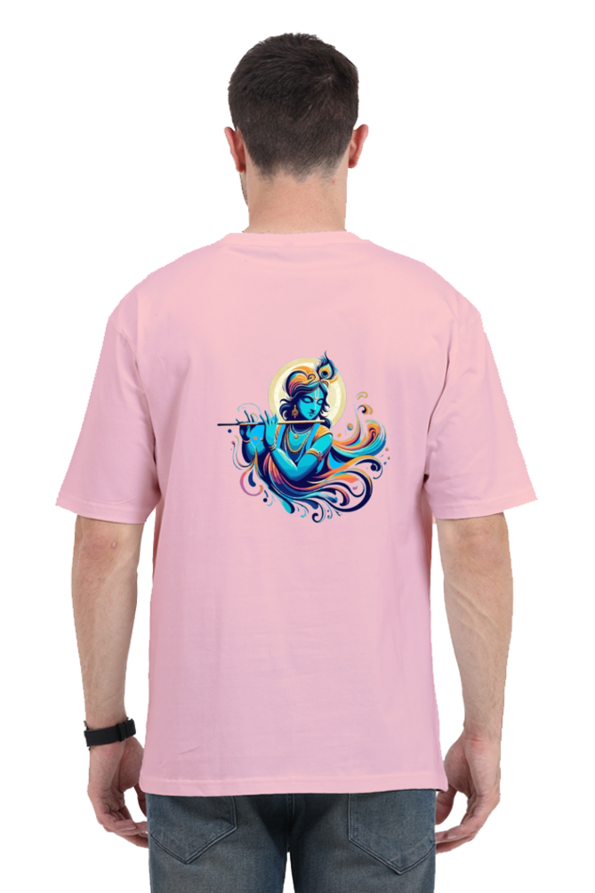 Oversized Unisex Krishna T Shirt.