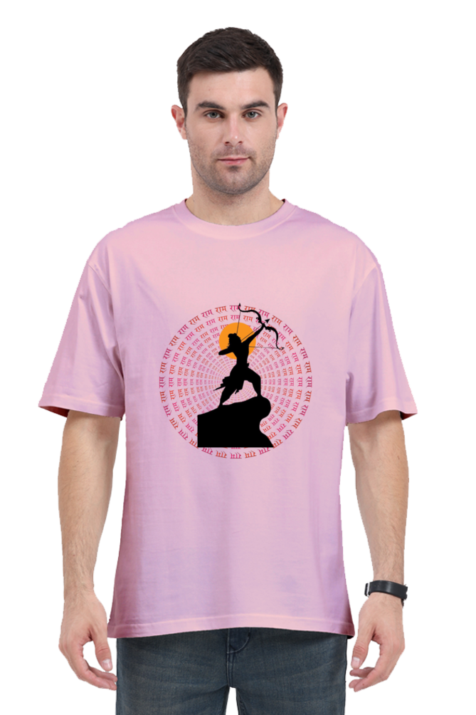 Oversized Unisex Shri Ram T Shirt.