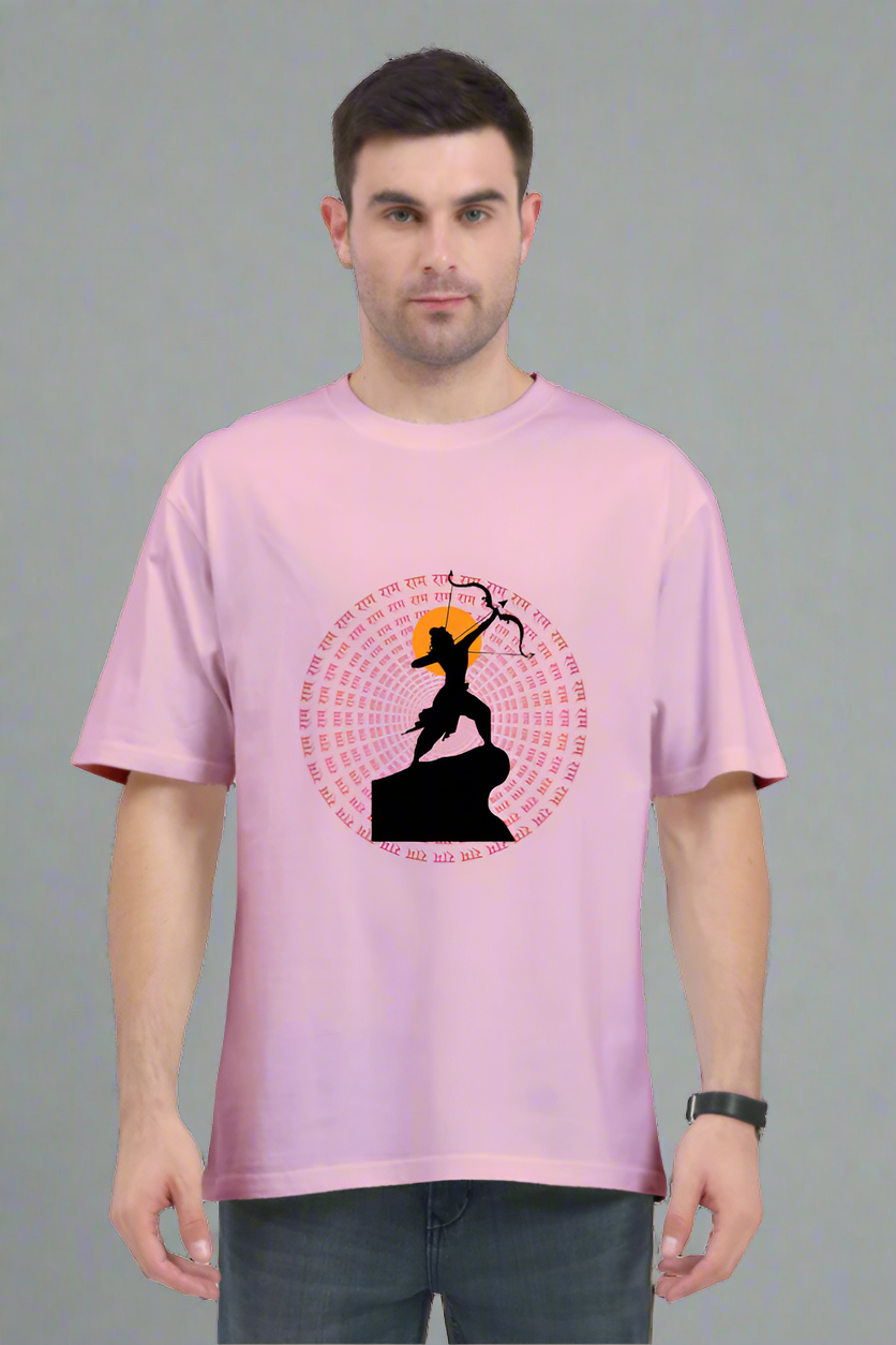 Oversized Unisex Shri Ram T Shirt.