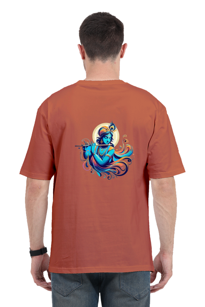 Oversized Unisex Krishna T Shirt.