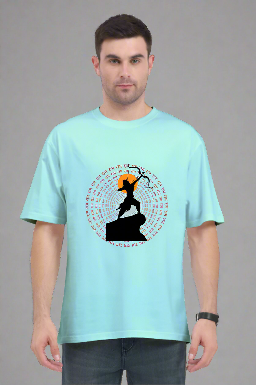 Oversized Unisex Shri Ram T Shirt.