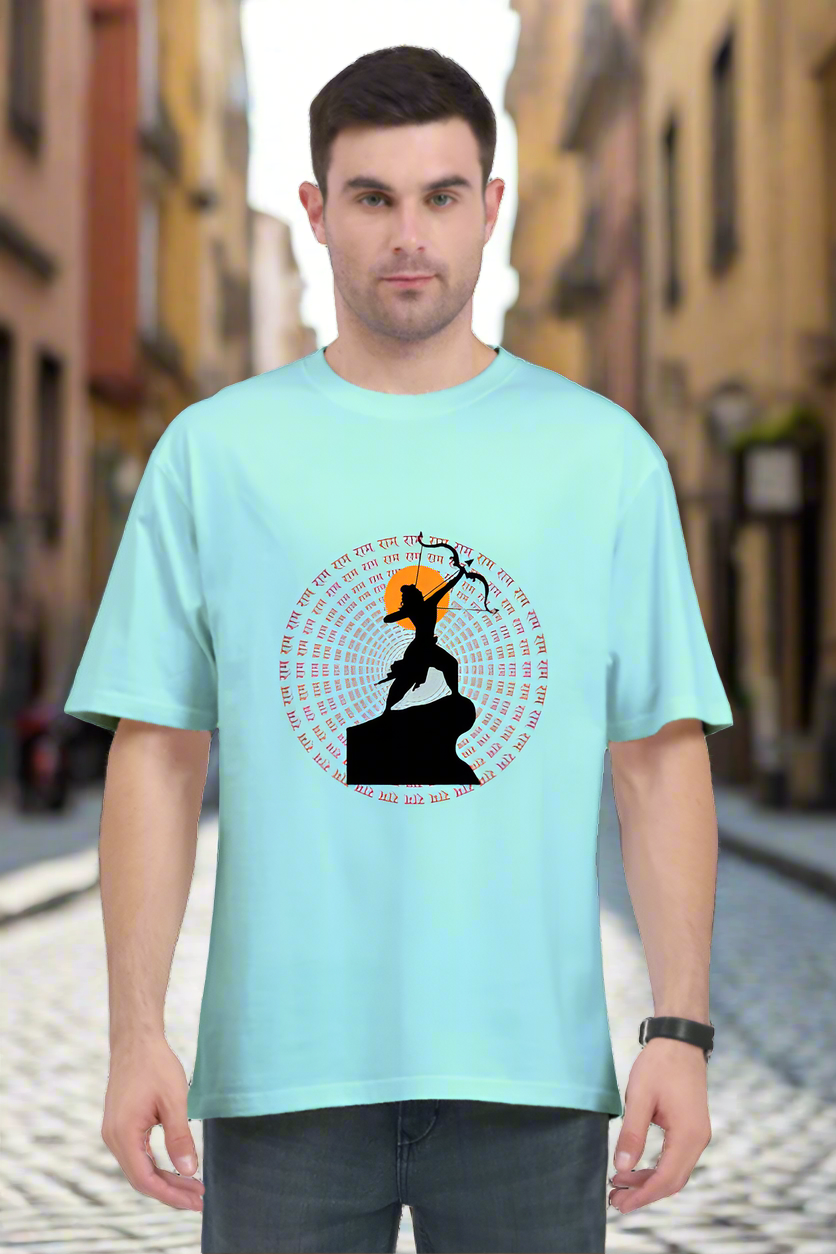 Oversized Unisex Shri Ram T Shirt.