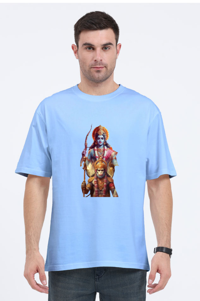 Oversized Unisex Shri Ram T Shirt.