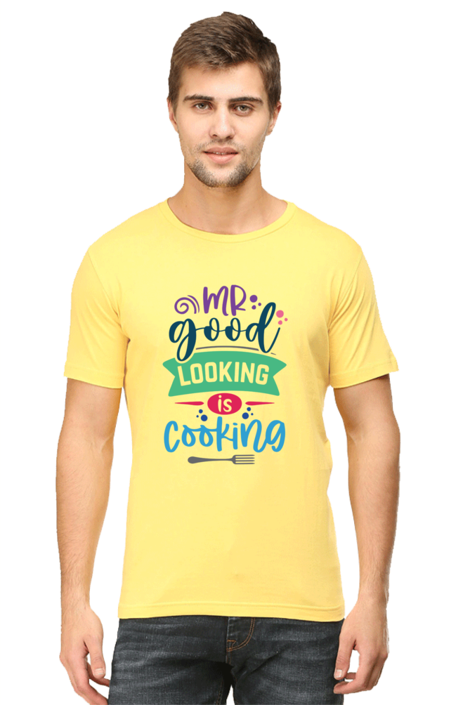 Regular Fit T Shirt- Mr. Good Looking