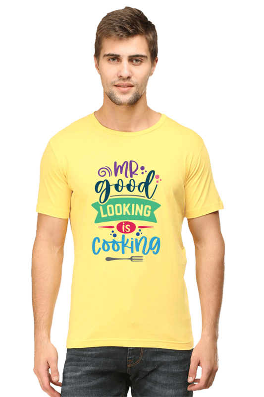 Regular Fit T Shirt- Mr. Good Looking