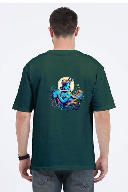 Oversized Unisex Krishna T Shirt.