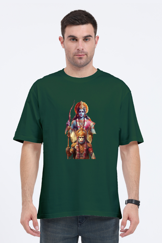 Oversized Unisex Shri Ram T Shirt.