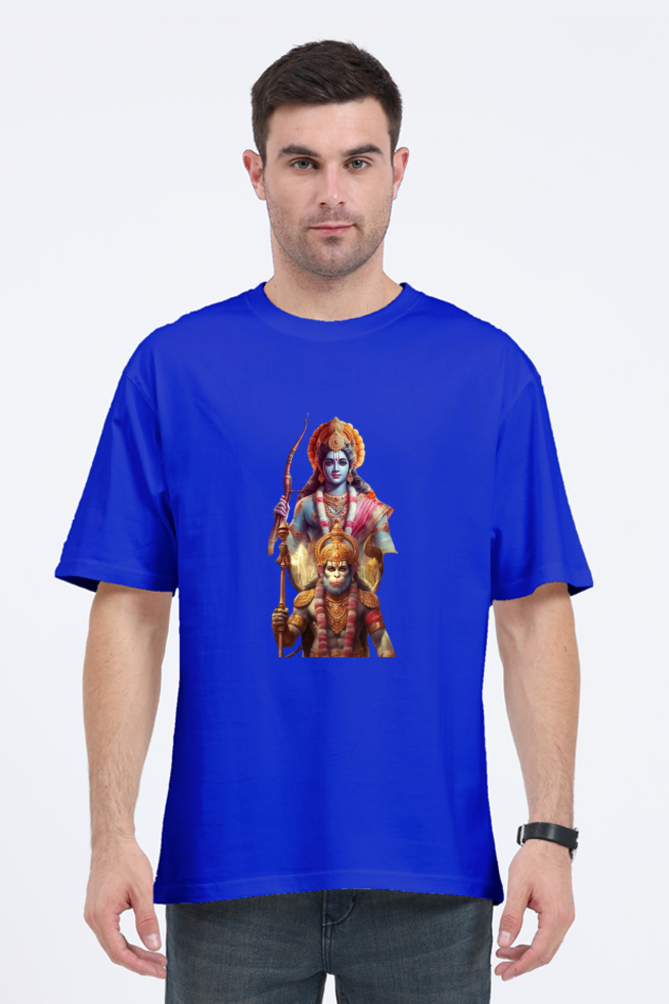 Oversized Unisex Shri Ram T Shirt.